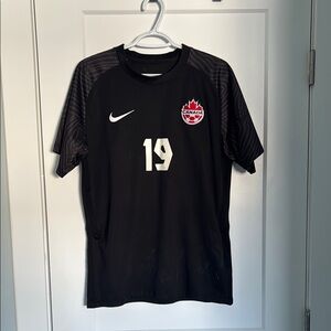 Nike Black Canada Soccer Jersey